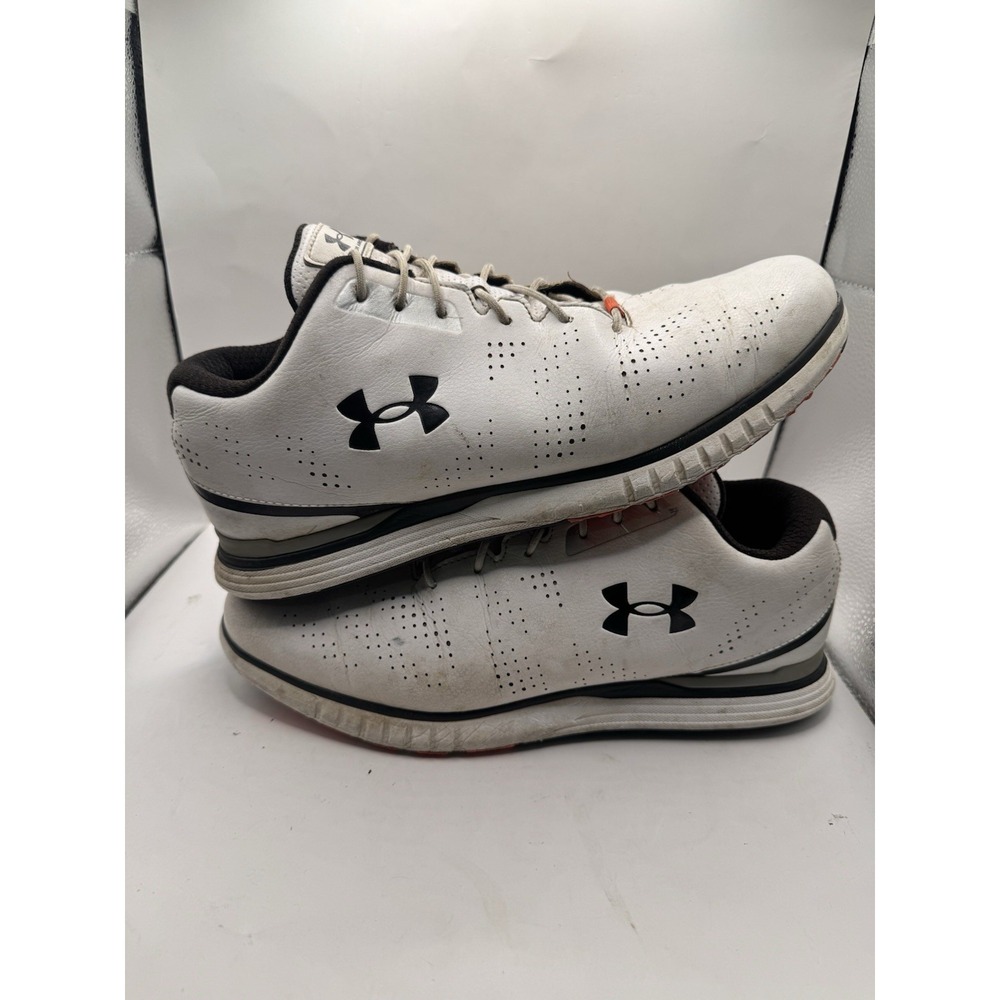 Under Armour HOVR Drive Gore Tex GTX White Golf Shoes 3022758-100 Men Size 10